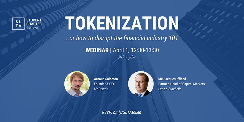 Tokenization.. or how to disrupt the financial industry 101